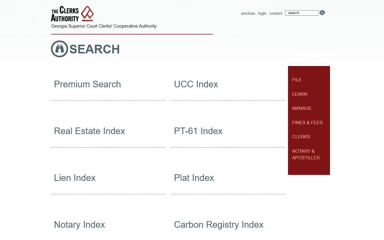 Burke County Clerk records GSCCCA statewide index search
