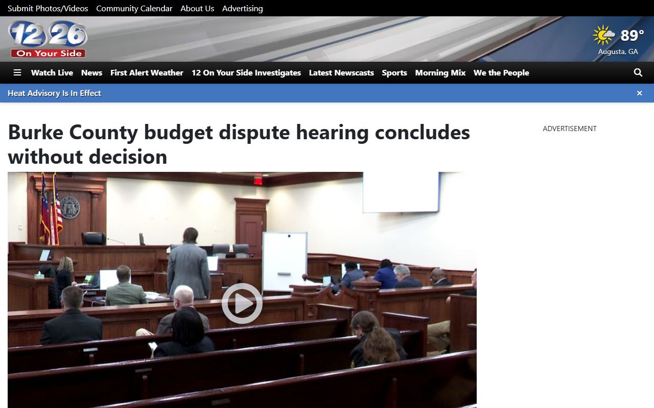 Burke County arrest records Sheriff's budget hearing report
