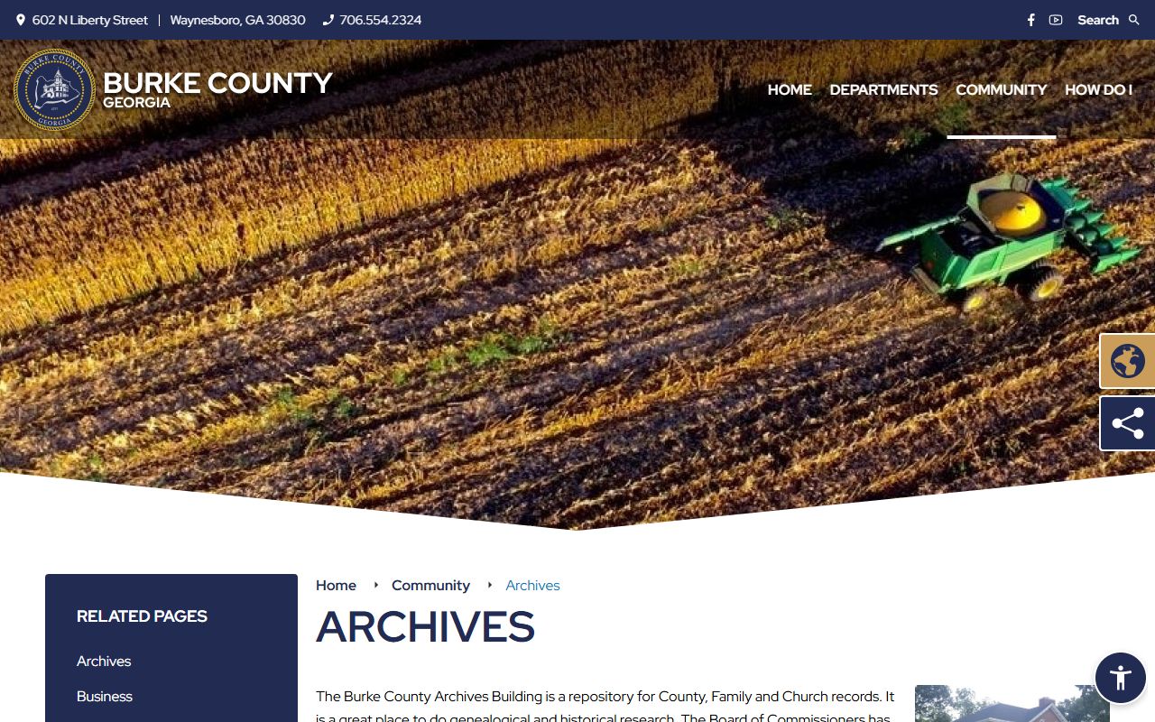 Burke County probate records Burke County Archives research source