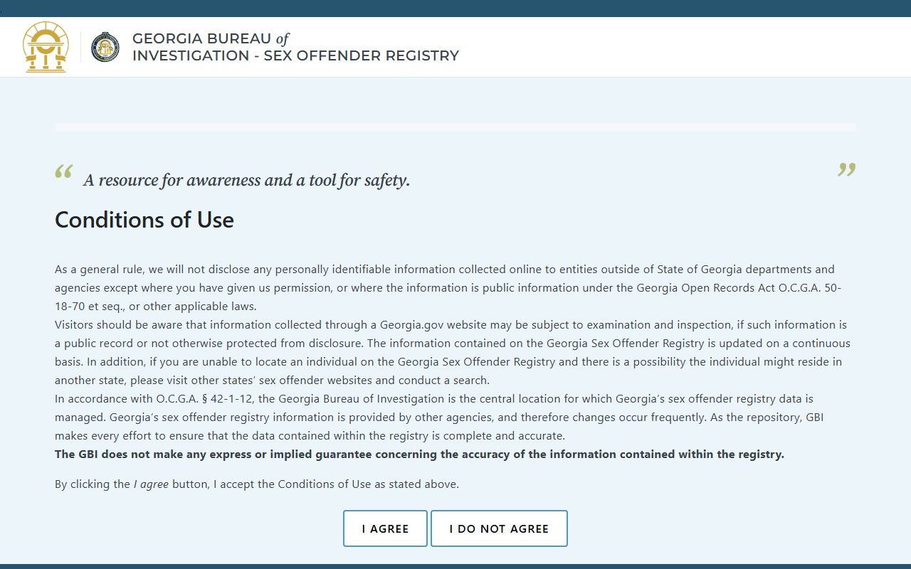 Burke County warrant records GBI public registry source